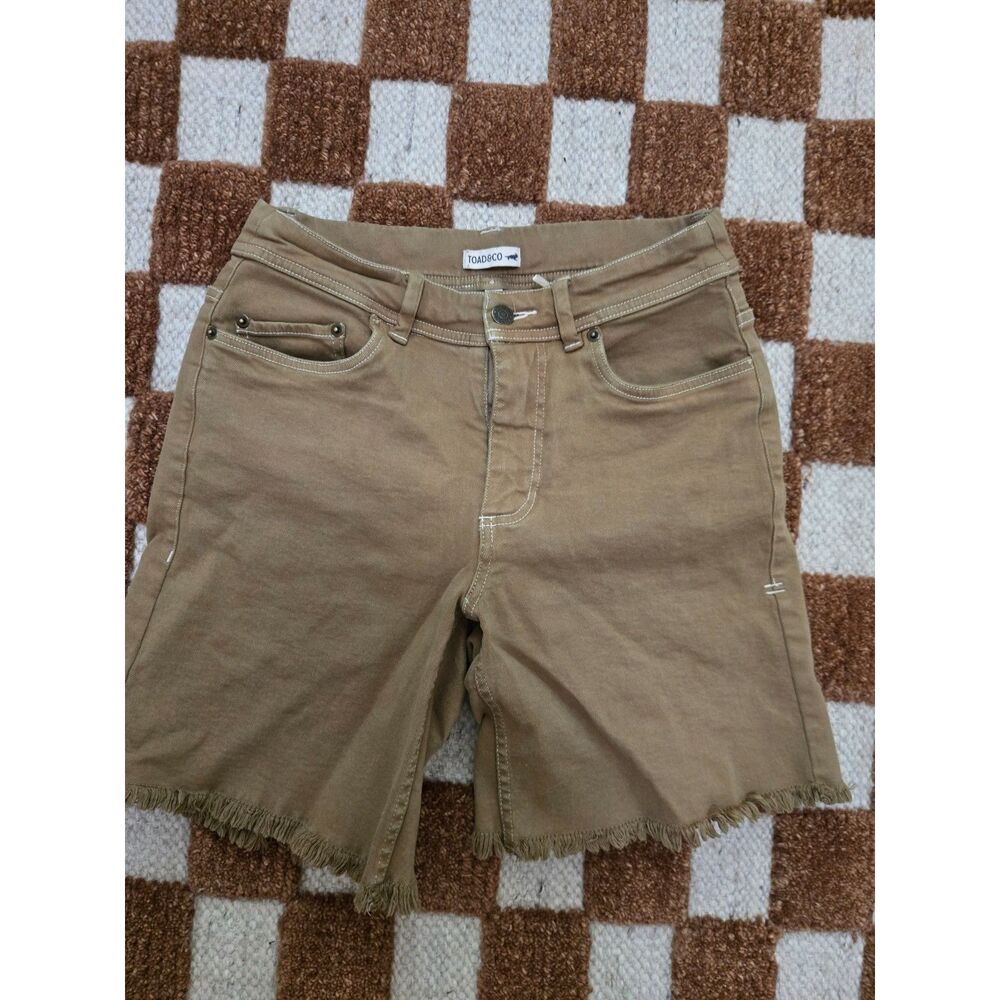 Women's Toad&Co Balsam Seeded Cutoff Shorts – Size 2